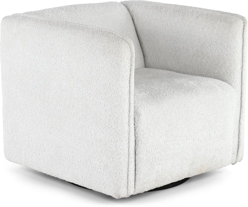 Lonoke Light Gray Swivel Accent Chair-1