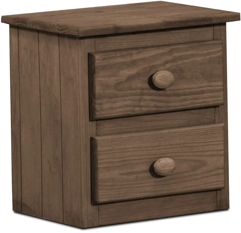 Grizzly Brown Nightstand-1