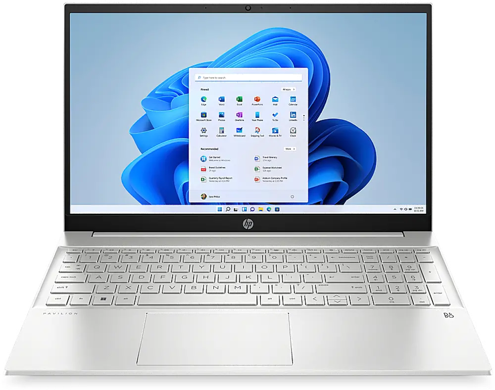 HP PV15-EG2079NR HP 15-eg2079nr Ceramic White 15.6  Touch Screen Laptop-1