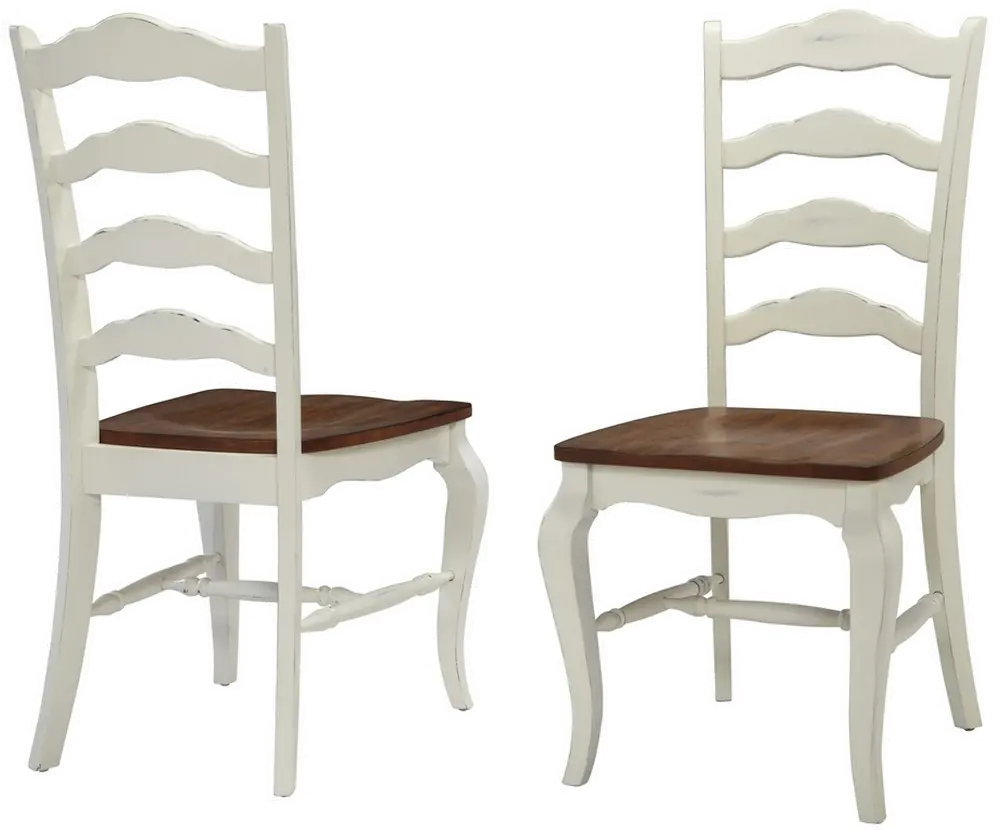 5518-802 French Countryside Off-White Dining Chair Set of Two-1