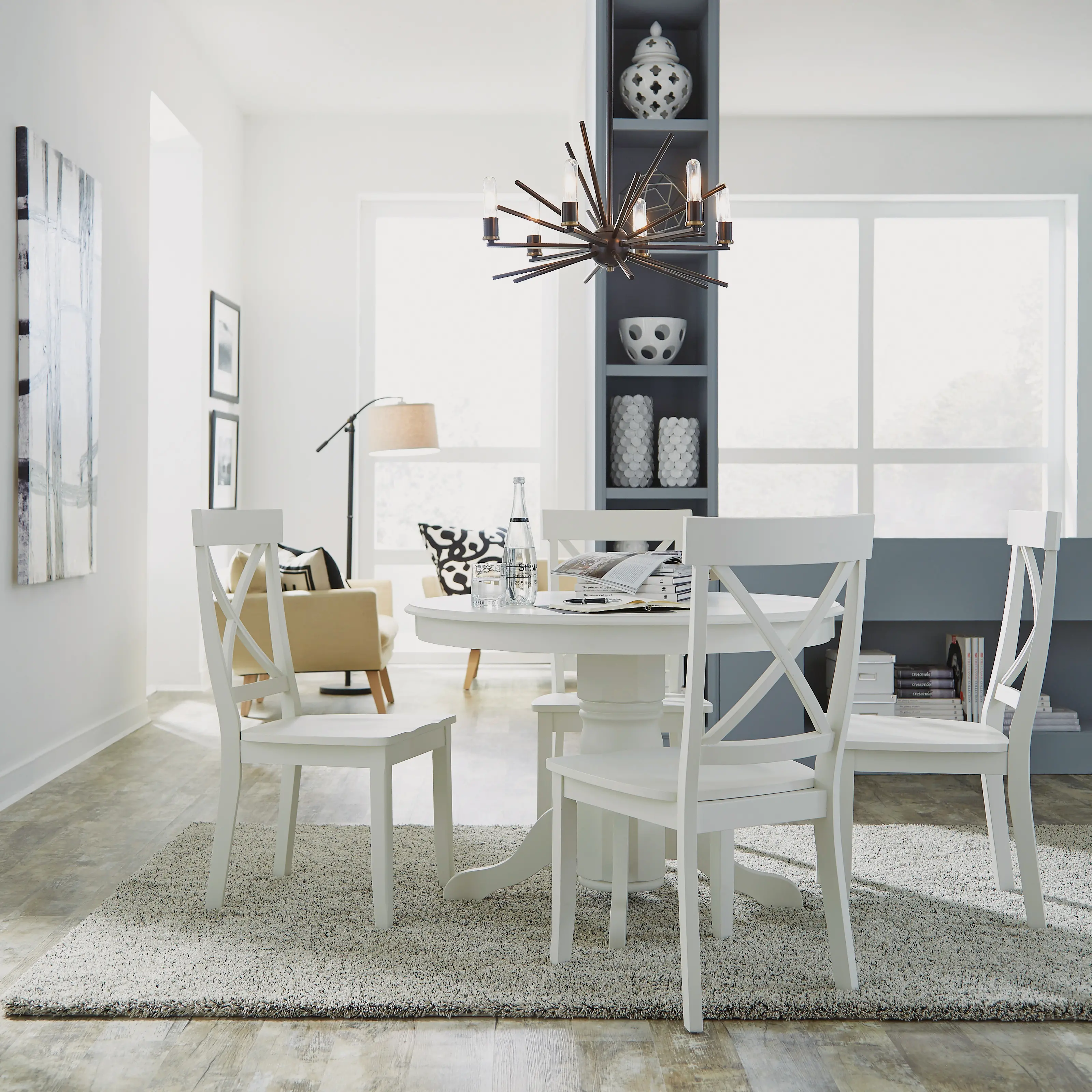 Off white 2024 dinette sets