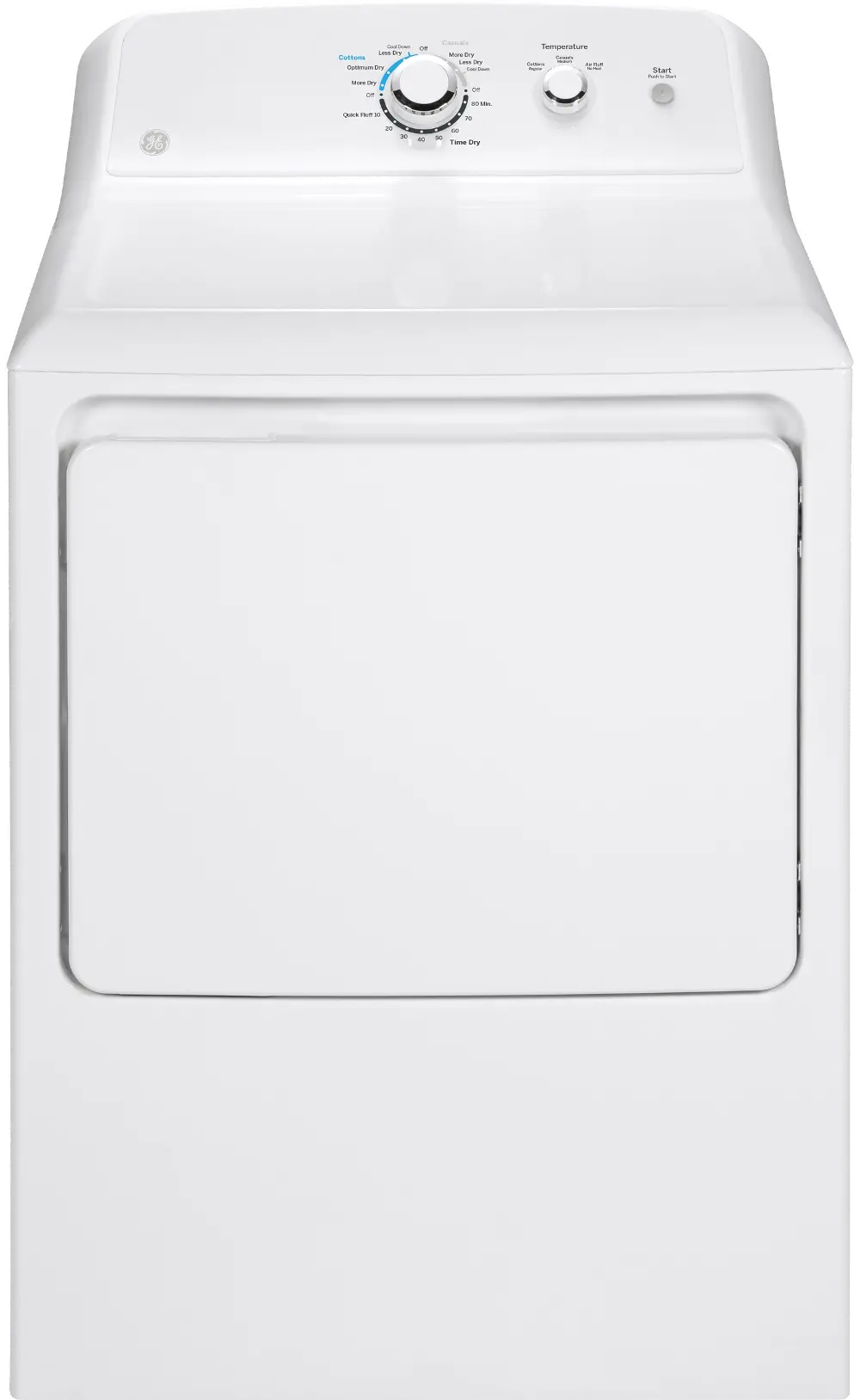 GTD33GASKWW-PROJECT GE 7.2 cu ft Gas Dryer - White GT33-1