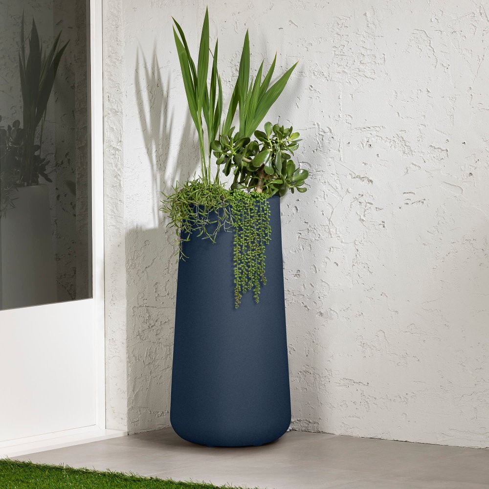 Dalya Blue Outdoor Planter