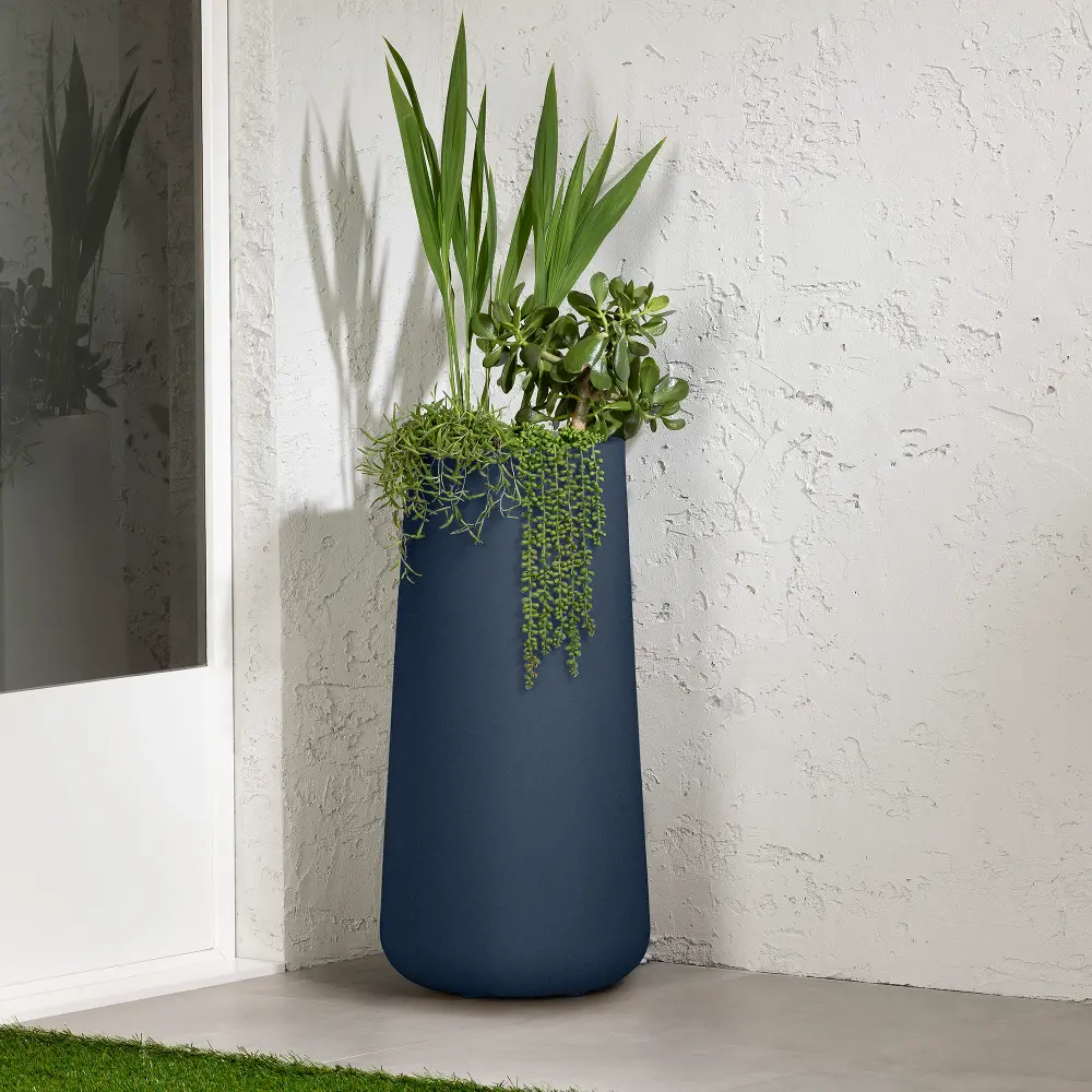 14430 Dalya Blue Outdoor Planter-1