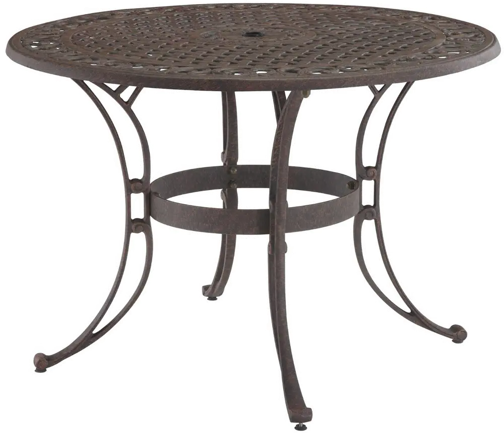 6655-32 Sanibel 48  Bronze Outdoor Dining Table-1