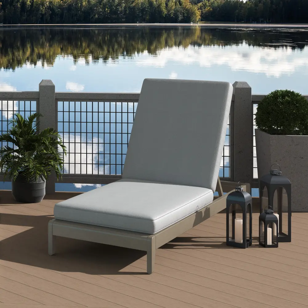 5675-83 Sustain Brown Outdoor Chaise Lounge-1