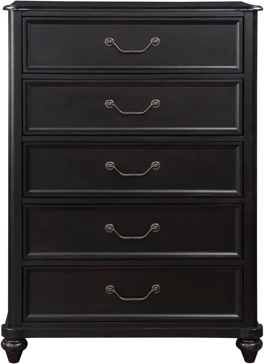 Herman Charcoal Brown Chest of Drawers-1