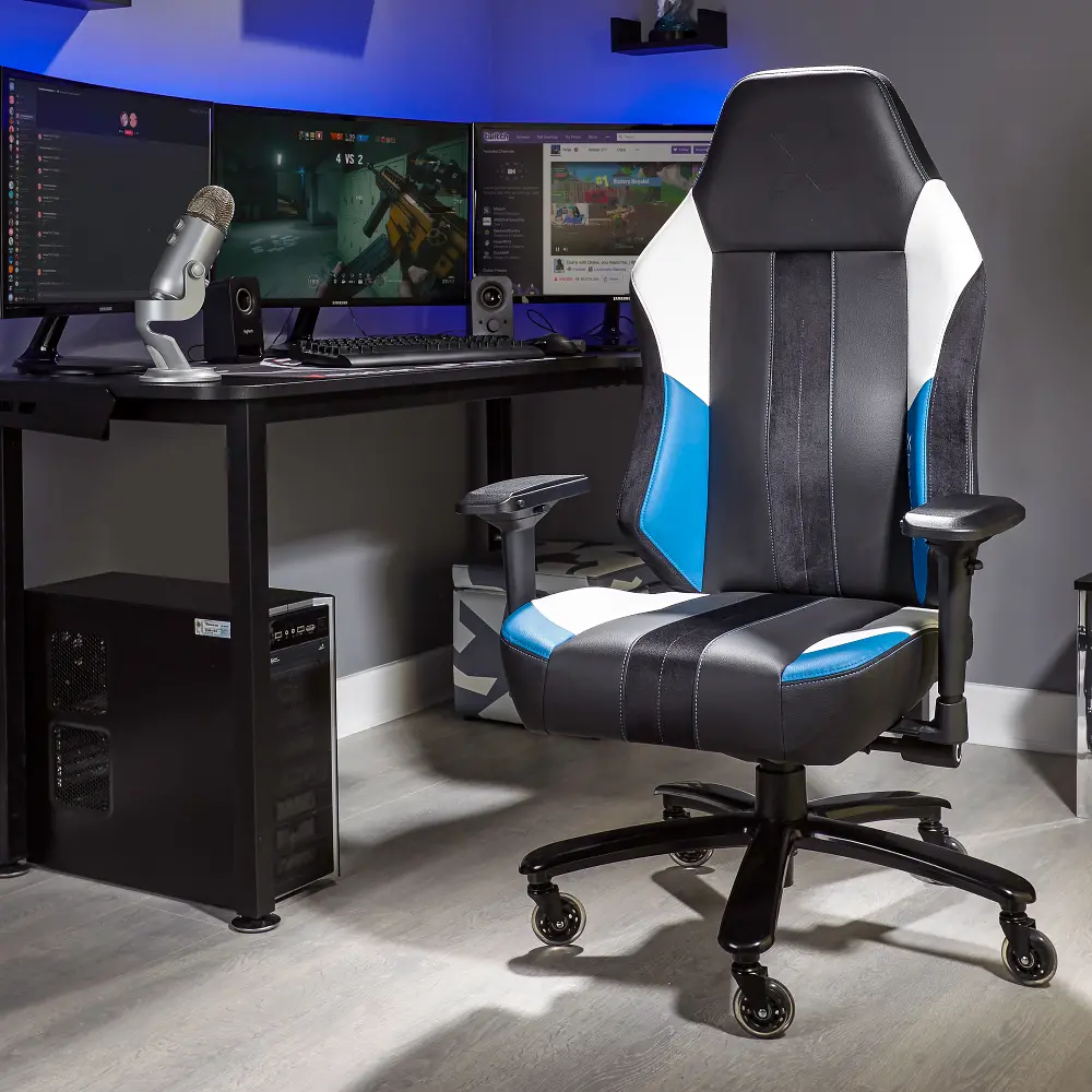 Echo Blue XL PC Office Gaming Chair-1