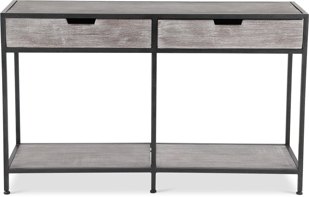 Edgewood Gray Sofa Table