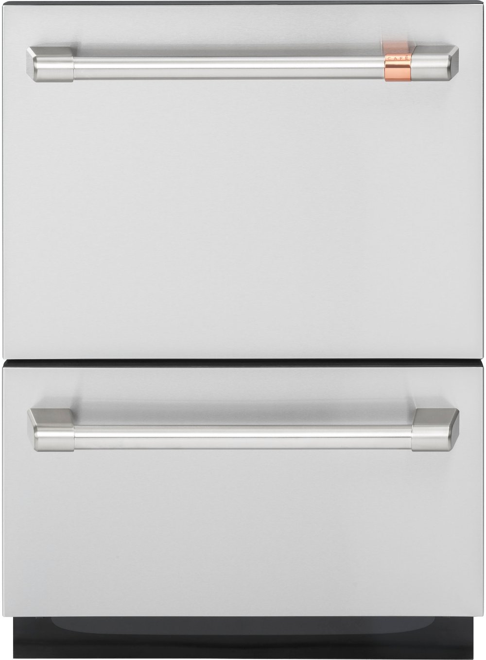 Cafe Double Drawer Dishwasher - Stainless Steel