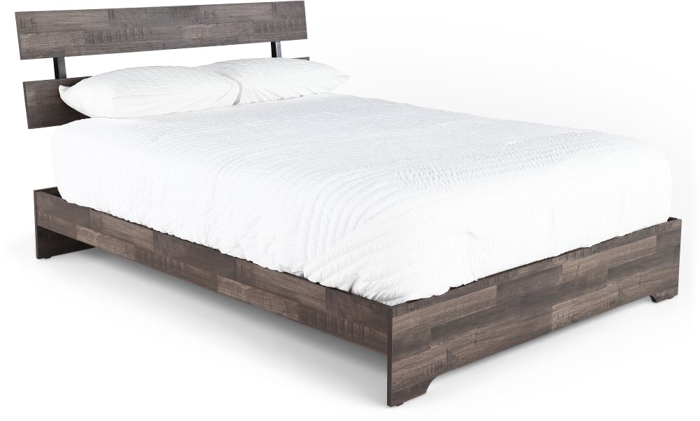 Alix Gray King Platform Bed