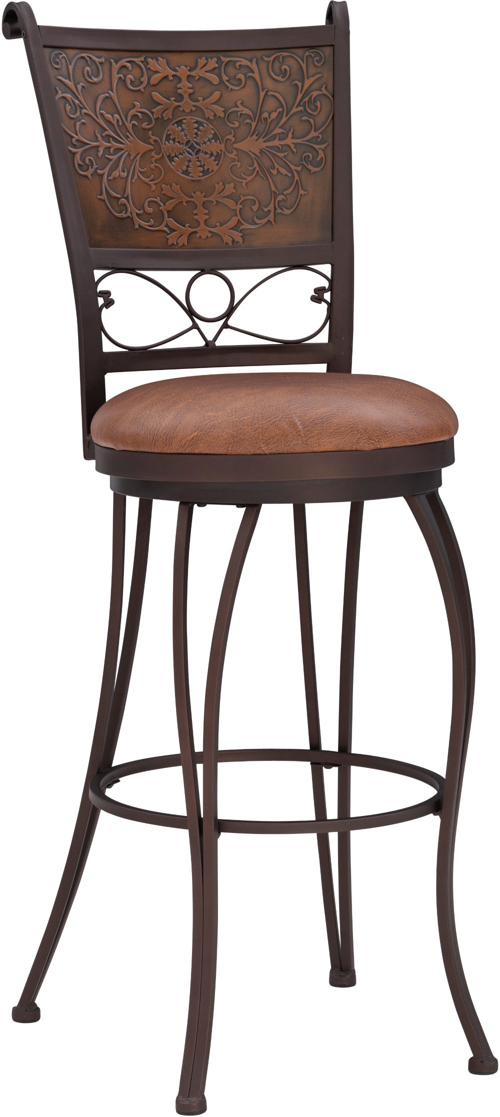 112745237 Bernet Copper Stamp Barstool sku 112745237