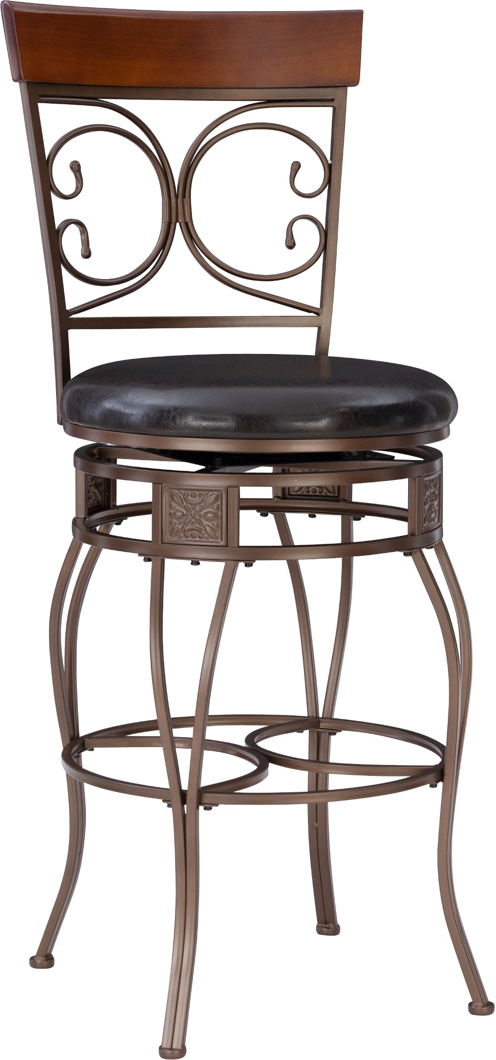 Bria Bronze Big and Tall Barstool