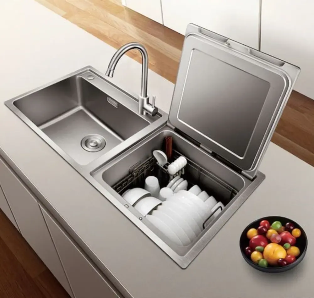 FOTILE 2-in-1 Counter-top Mounted Sink & Dishwasher-1