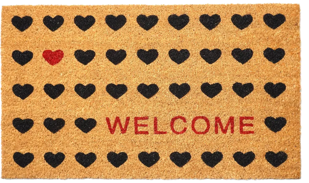 104001729 Lovely Welcome Doormat-1