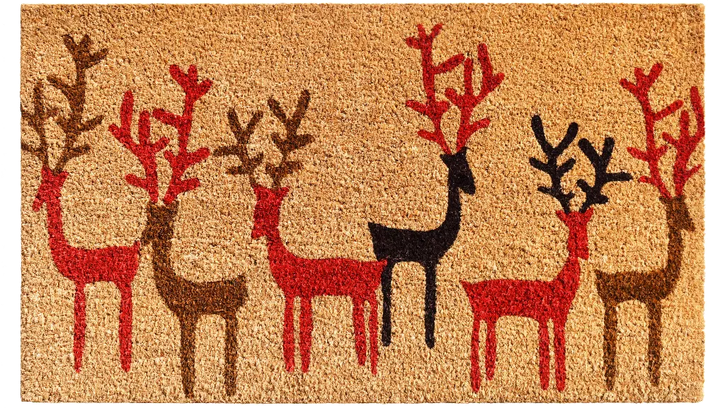 121081729 Oh Deer Christmas Doormat-1