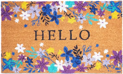 Hello Spring Doormat – blackandwheatco