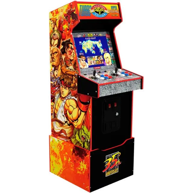 Arcade1Up Capcom Street Fighter II: Champion Turbo Legacy Edition with ...