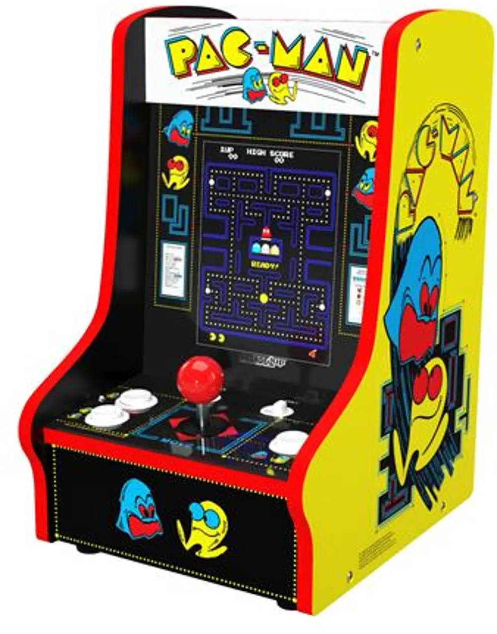 CCADE-1PL/PACMAN_5GM Arcade1Up Pac-Man Counter-Cade 1 Player With Lit Marque-1