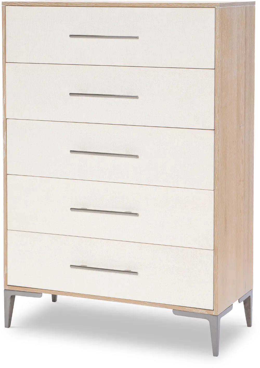 Biscayne Natural and Linen Chest of Drawers-1