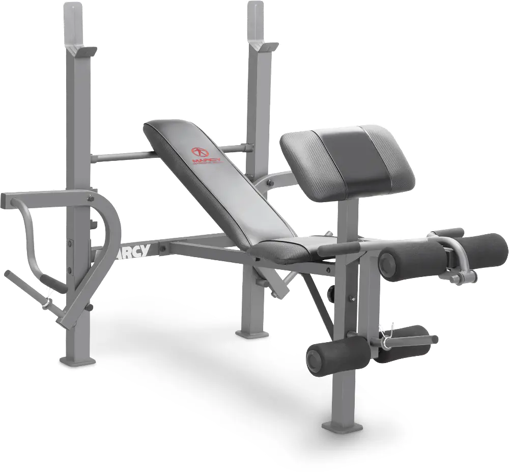 MD-389 Marcy Standard Weight Bench with Butterfly and Leg Developer-1