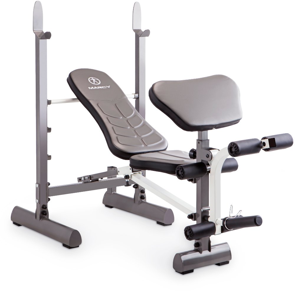 112755194 Marcy Black Folding Weight Bench sku 112755194