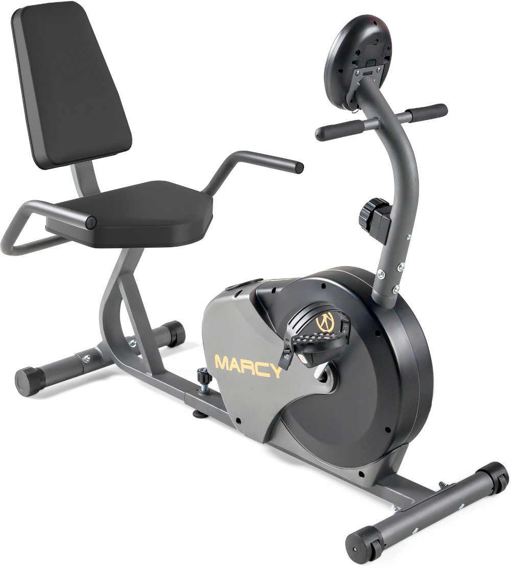 112755275 Marcy Black Exercise Bike sku 112755275