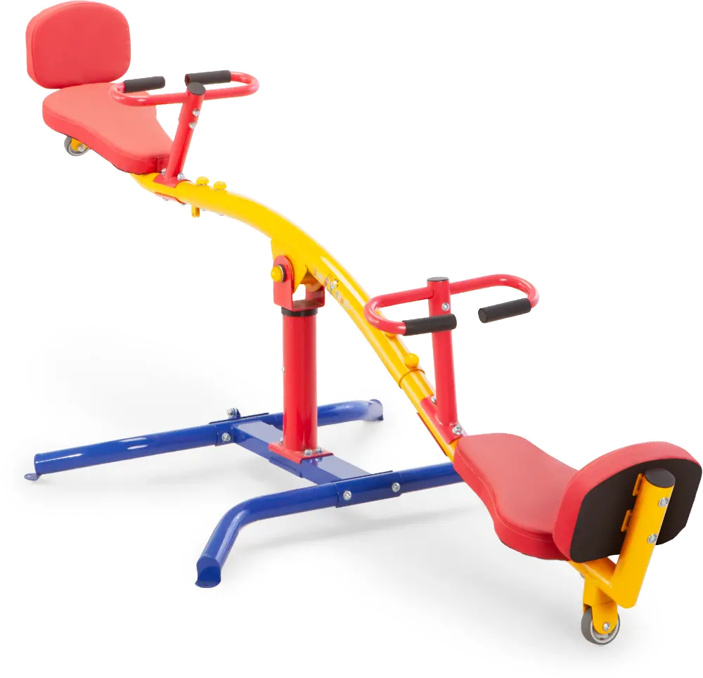 TT-360 Gym Dandy Kids Playground Spinning Teeter Totter-1