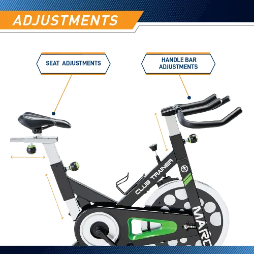 Club trainer 2024 marcy spin bike