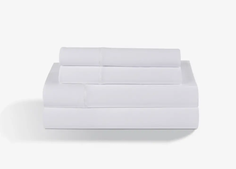 BGS194612 BedGear Dri-Tec King/Cal. King White Sheet Set-1