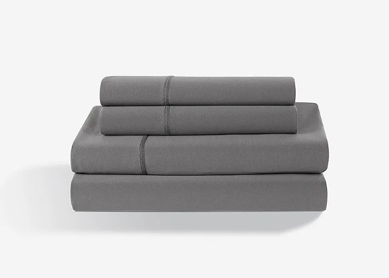 BedGear Dri-Tec Twin/Twin-XL Gray Sheet Set