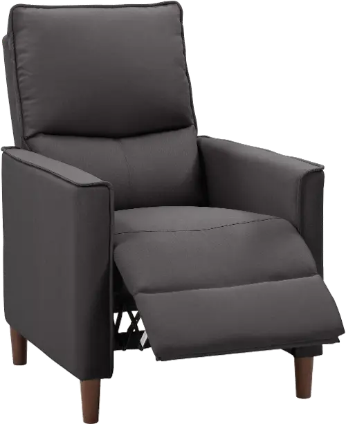 Alder Dark Gray Manual Recliner