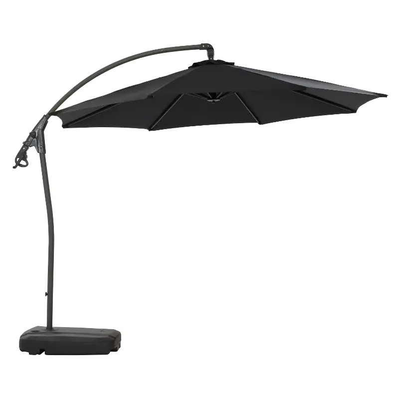 Black Cantilever Patio Umbrella