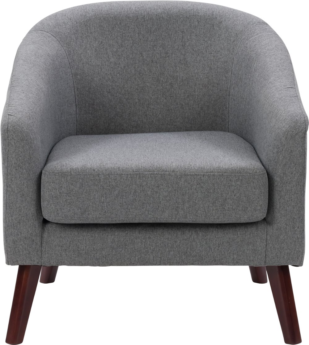 Elwood Gray Modern Tub Chair