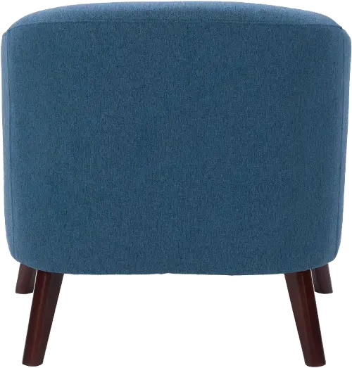 Dark blue tub cheap chair