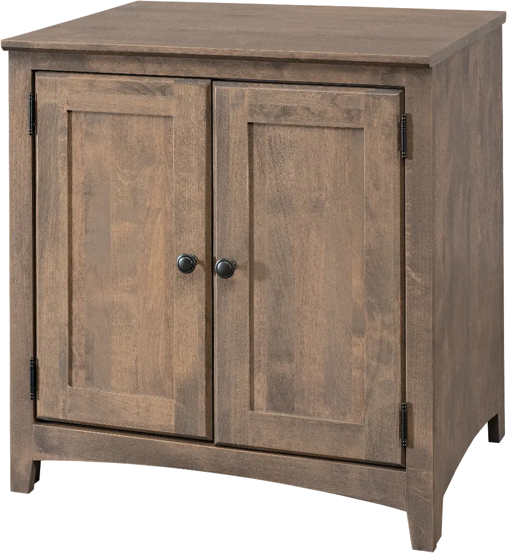 Archbold Driftwood Printer Cabinet-1