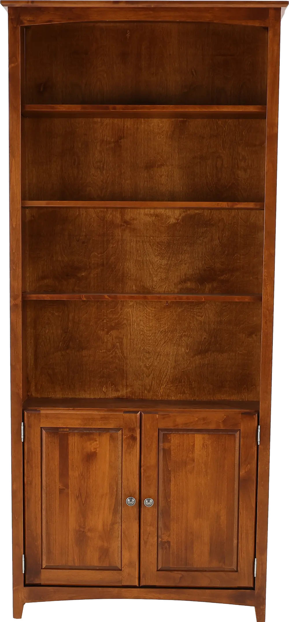 Lancaster Tuscan Brown Bookcase-1