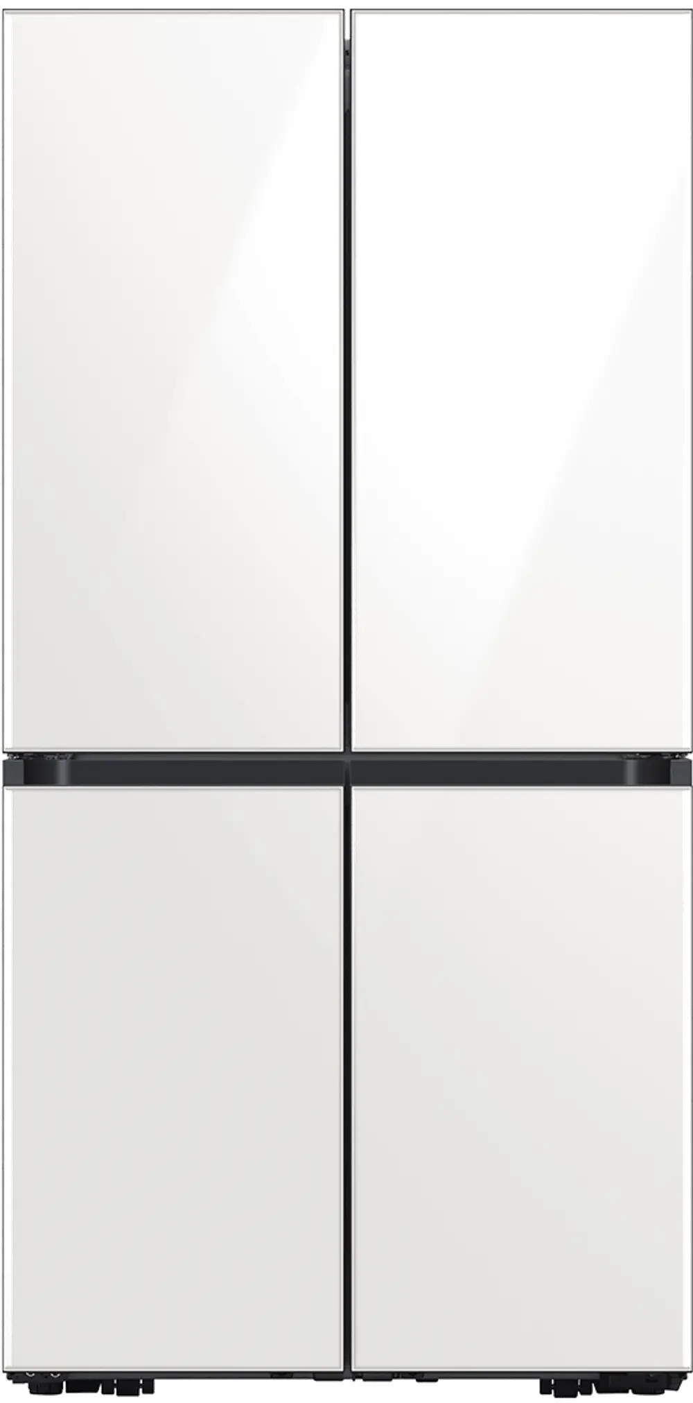 RF23A967512 Samsung Bespoke 22.8 cu ft Smart 4 Door Flex Refrigerator - Counter Depth White Glass-1