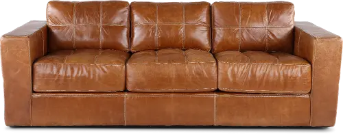 Closeout - Metal Brown Leather Double Sided King And 100's