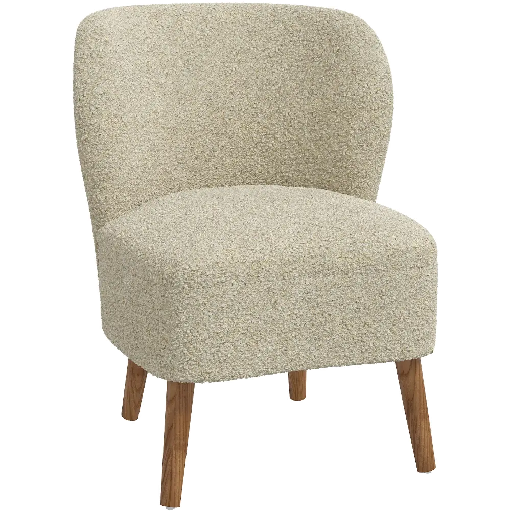 22-1DLYTST Chrissy Boucle Beige Accent Chair - Skyline Furniture-1