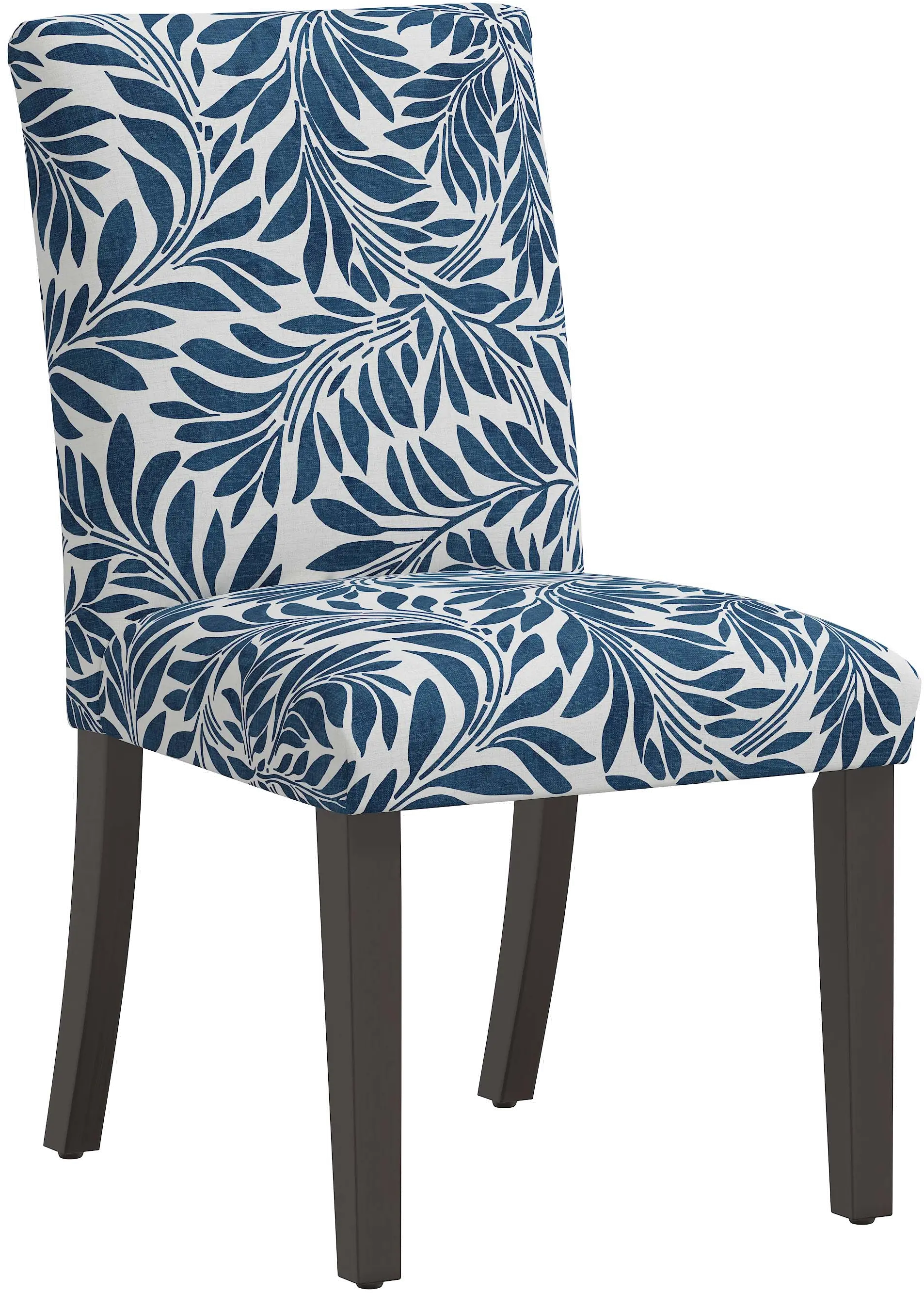 Drew Navy Vine Dining Chair - Skyline Furniture