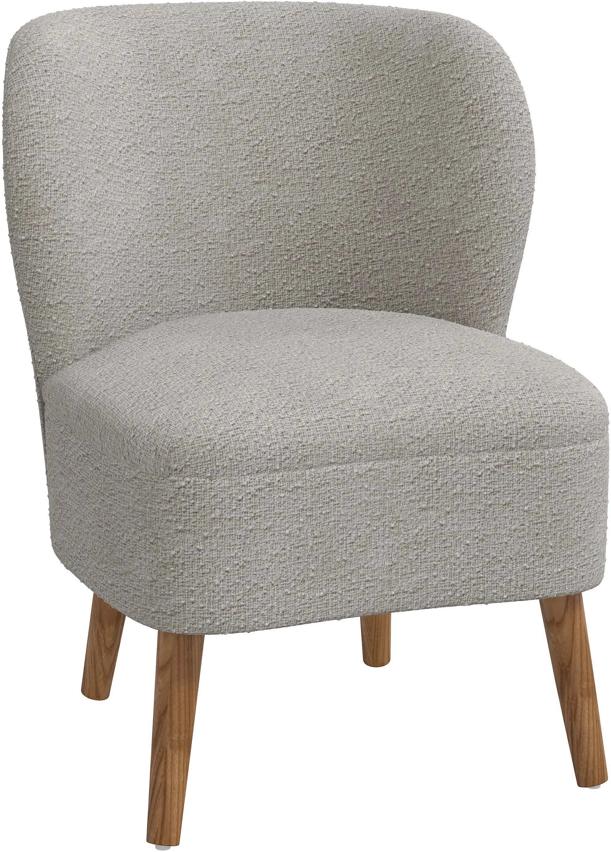 22-1MLNELP Chrissy Boucle Gray Accent Chair - Skyline Furnitu sku 22-1MLNELP