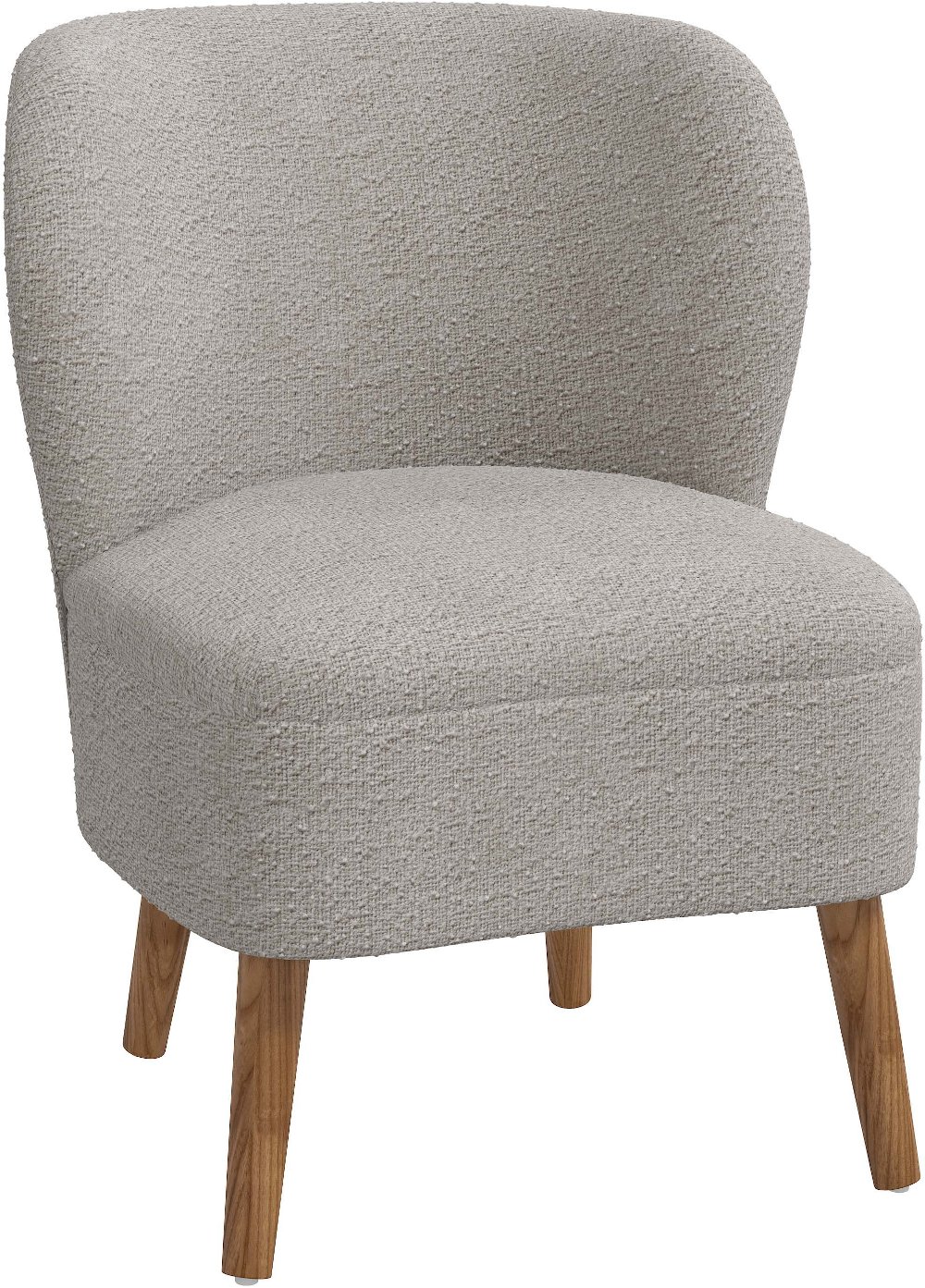 Chrissy Boucle Gray Accent Chair - Skyline Furniture