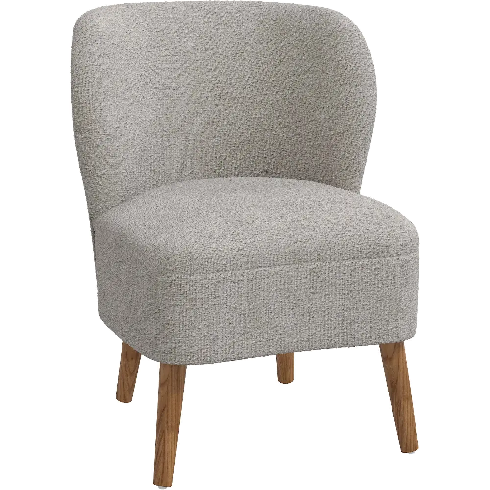 22-1MLNELP Chrissy Boucle Gray Accent Chair - Skyline Furniture-1