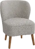 22-1MLNELP Chrissy Boucle Gray Accent Chair - Skyline Furniture