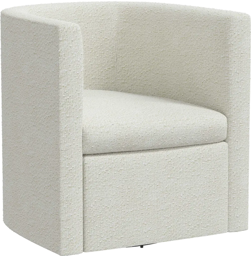 74-10MLNSNW Sampson Ivory Swivel Accent Chair - Skyline Furniture-1