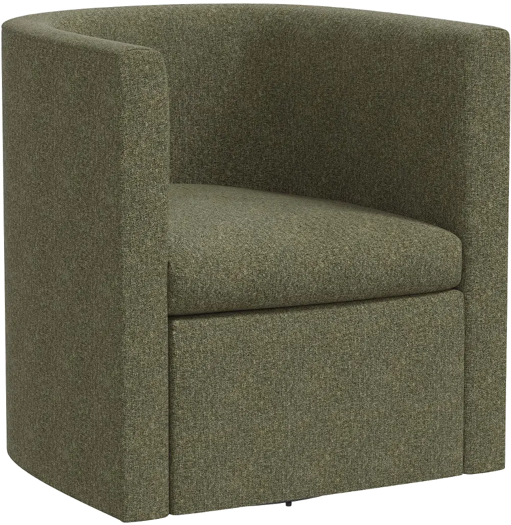 74-10ORLARM Sampson Army Green Swivel Accent Chair - Skyline Furniture-1