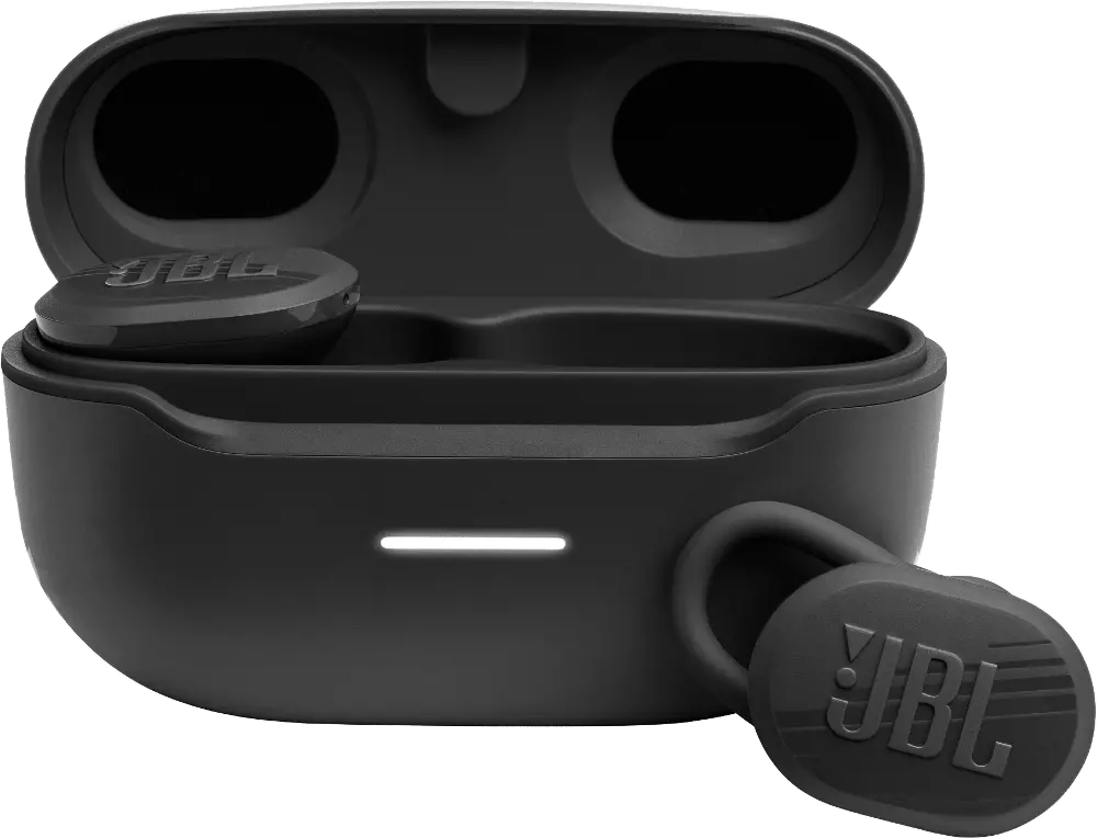 JBLENDURACEBLKAM JBL - Endurance Race Waterproof True Wireless Sport Earbud Headphones - Black-1