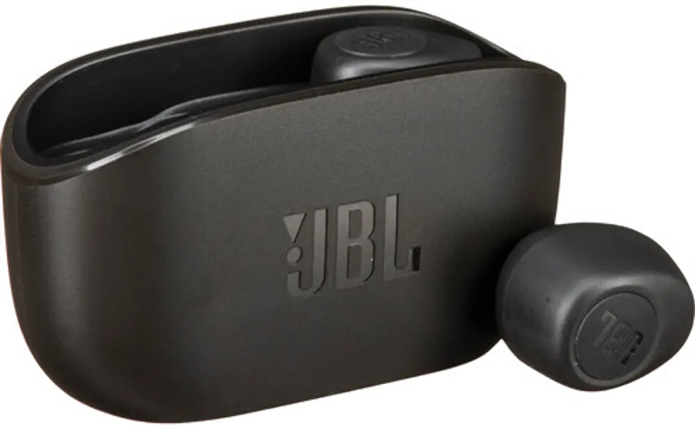 JBLV100TWSBLKAM JBL - Vibe 100 True Wireless Earbuds - Black-1