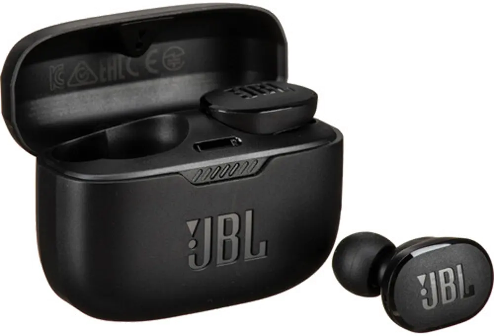 JBLT130NCTWSBAM JBL Tune 130NC Noise-Canceling True Wireless In-Ear Headphones - Black-1